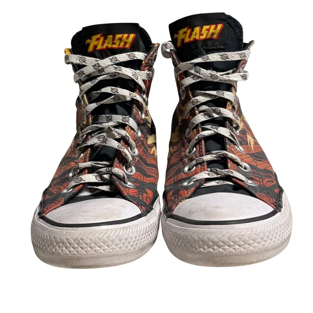 Converse Chuck Taylor All Star DC Comics The Flash High Top Sneakers Men 8 WN 10 - Picture 4 of 11